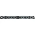Showgear DS-24M/3 DMX Rack Split 8x 3-pin male XLR auf 2x female RJ45 Konverter (4 Universen pro CAT Kabel)