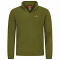 Skyja Herren Fleece Pullover Grün Gr. 4XL