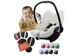 BambiniWelt by Rafael K. Babyschale Sommerbezug Bezug aus Frottee kompatibel mit Maxi Cosi CabrioFix + GP, ab: Geburt, bis: 14 Monate