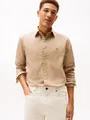 Tommy Hilfiger Businesshemd FLEX POPLIN SOLID unifarben, klassisch, regular fit, Baumwolle, Button-down-Kragen