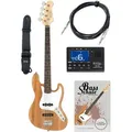 Rocktile Pro JB-30PR Ashwood E-Bass Natur Set