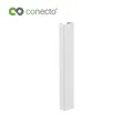 conecto® Schreibtisch Kabelkanal magnetisch 35 cm Länge, weiß