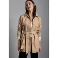 STREET ONE Trenchcoat mit Bindegürtel beige 46 EU