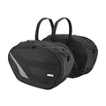 GIVI EASY10 Schwarz Erweiterbare Seitentaschen 27/35L Motorrad Roller MF3418