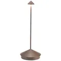 Zafferano Tischleuchte Pina 29 cm Rost