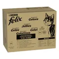 FELIX Sensations Gelees Katzenfutter nass in Gelee, Sorten-Mix, 120er Pack (120 x 85g)