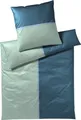 JOOP! Mako-Satin Bettwäsche-Garnitur Limit Farbe Stone Größe 155x220+80x80 AL
