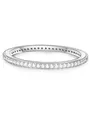Glanzstücke München Damen-Ring Sterling Silber Zirkonia weiß - Memory Ring Stapel-Ring filigran, Silber Gr. 52 (16.6)