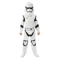 Rubie's 3620267 - EP7 Stormtrooper classic child, 5/6 jahre (M), weiß/schwarz