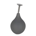 Gießbrause Ballonbrause Sprinklerbrause Daumenbrause grau S 0,24 Liter