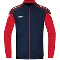 JAKO Kinder Polyesterjacke Performance, Marine/Rot, 140