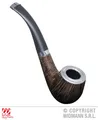 Pfeife Atrappe 14,5cm Pfeifen Kostüm Deko Zigarre Karneval Fasching NEU 10311