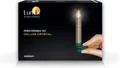 Krinner Deluxe Crystal, Lichterketten, Champagner, IP44, 5 Glühbirne(n), LED, Akku
