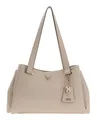 GUESS Evie Girlfriend Carryall Schultertasche Tasche Light Taupe taupe Neu