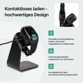 One Button Phone Ladestation für Model 2024 - mit magnetischem Ladekontakt, hochwertigem Aluminium-Gehäuse und USB-C Fast-Charging - Schwarz