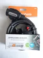 Prophete 6160 Spiralkabelschloss Fahrradschloss Radschloss 150cm Ø 12mm LED