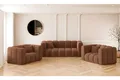 Kaiser Möbel Loungeset Sofagarnitur 2+1+1 Couchgarnitur serie Grand Stoff Haga und Salvador