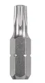 kwb 3 x Bits 25 mm Tamper Torx 20 Industrial Steel (TQ 60 Stahl, ISO 1173, Antrieb C 6.3)