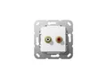 Gira Cinch Audio Gender Changer UP Tragring rws 563103)