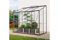 Vitavia Anlehngewächshaus Styx 3300, BxTxH: 128 x 254 x 222 cm, 3 mm Wandstärke