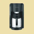Rowenta Thermo-Kaffeemaschine CT 3818 Adagio - schwarz/Edelstahl