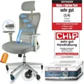 Clouvou Bürostuhl, Beige, Metall, Kunststoff, 1-Sitzer, Füllung: Schaumstoff, 70x134x70 cm, Arbeitszimmer, Bürostühle, Drehstühle