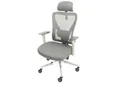 CLOUVOU CleverSeat Bürostuhl Ergonomisch – Creme-Weiß