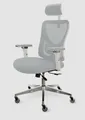 CLOUVOU CleverSeat Ergonomischer Schreibtischstuhl Bürostuhl 150kg Cremeweiß Neu