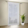 Happy Home Products Rollo Milena transparent in weiß (BxH) 450x150 cm