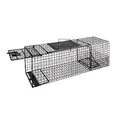 DEMA Tierfalle Lebendfalle Falle Käfig für Katze Waschbär Marder usw. 107x37x37 cm