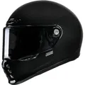 HJC V10 Solid Helm, schwarz, Größe L für Männer