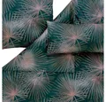 Estella Bettwäsche Estella Mako-Satin Bettwäsche 135x200 Candela khaki Feuerwerk rosa, Mako-Satin, 2 teilig