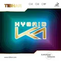 Tibhar Belag Hybrid K1 EUR rot 1,8 - rot 1,8