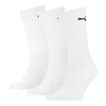 Puma Sportsocke Crew 3P weiss - 3 Paar, Größe: 43-46