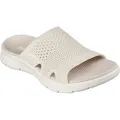 Skechers Damen Pantoletten GO WALK FLEX SANDAL-ELATION 38877-36, 38877-37, 38877-38, 38877-39, 38877-40, 38877-41, 38877-42 SKE-141425 natural 36 - Naturbelassen - 36