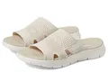 Skechers Damen On-The-go Walk Flex Sandal-Elation Slides, Natural Textile, 36 EU
