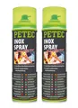 2x PETEC Schweißprimer INOX Spray  500ml Schweissnaht Versiegelung - 70360