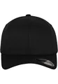 Flexfit Unisex Cap Wooly Combed, Unisex Baseballkappe, XS/S, Black