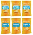 6x Amica Chips Grigliata,Glutenfreie,Gegrillten Kartoffelchips 50g-Beutel