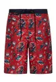 King Kerosin Herren Badehosen · Badeshorts · Swims · Trunks · Bademode · Rockabilly · Vintage · Retro · 50s · Hotrod · Devil · Knielang · Elastisch · Schnelltrocknend · Taschen · Rockabilly Devil