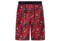 King Kerosin Badeshorts King Kerosin Herren Badeshort Lang "Rockabilly devil" Red (Badeshorts, Badeshorts)