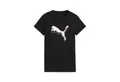 PUMA T-Shirt ESS METALLIC TEE Regular Fit, sportlicher Stil, Rundhalsausschnitt, aus Baumwolle