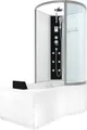 Kombination Badewanne Dusche K50-L01-EC Duschtempel 170x100 cm