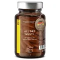 CLAV® Multivitamin – 120 Kapseln – hochdosiert mit 30 Vitaminen A-Z – Mineralstoffe, Spurenelemente & Pflanzenextrakte – All In One Premium Multi Vitamine – natürlich & vegan