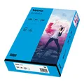inapa farbiges Druckerpapier, buntes Papier tecno Colors: 160 g/m², A4, 250 Blatt, intensivblau