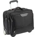 Dermata 2 Rollen Businesstrolley 41 cm Laptopfach - Schwarz