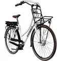 Tretwerk Sophia E Bike 28" Damen Citybike Elektrofahrrad 3Gang weiß 49cm