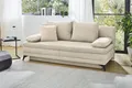 Jockenhöfer Gruppe Schlafsofa Laurin, B: 202 cm, Liegefl. 158x200 cm, Dauerschläfer, mit Bettfunktion, Bettkasten, Kaltschaumtopper &1 Zierkissen