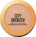 MAYBELLINE NEW YORK Bronzer CITY BRONZER & CONTOUR POWDER, aus mikro-feinem Puder und Kakaobutter