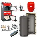 Paket Atmos Holzvergaser GS25 Pufferspeicher 2x 1000 Liter Laddomat Zubehör